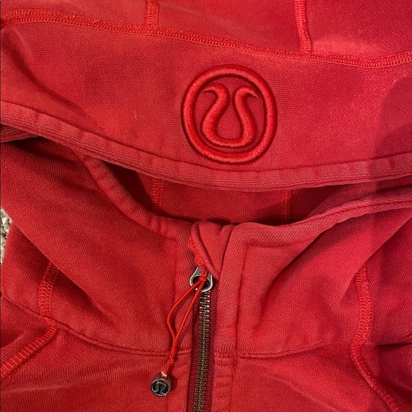 red scuba lululemon hoodie - Picture 5 of 5